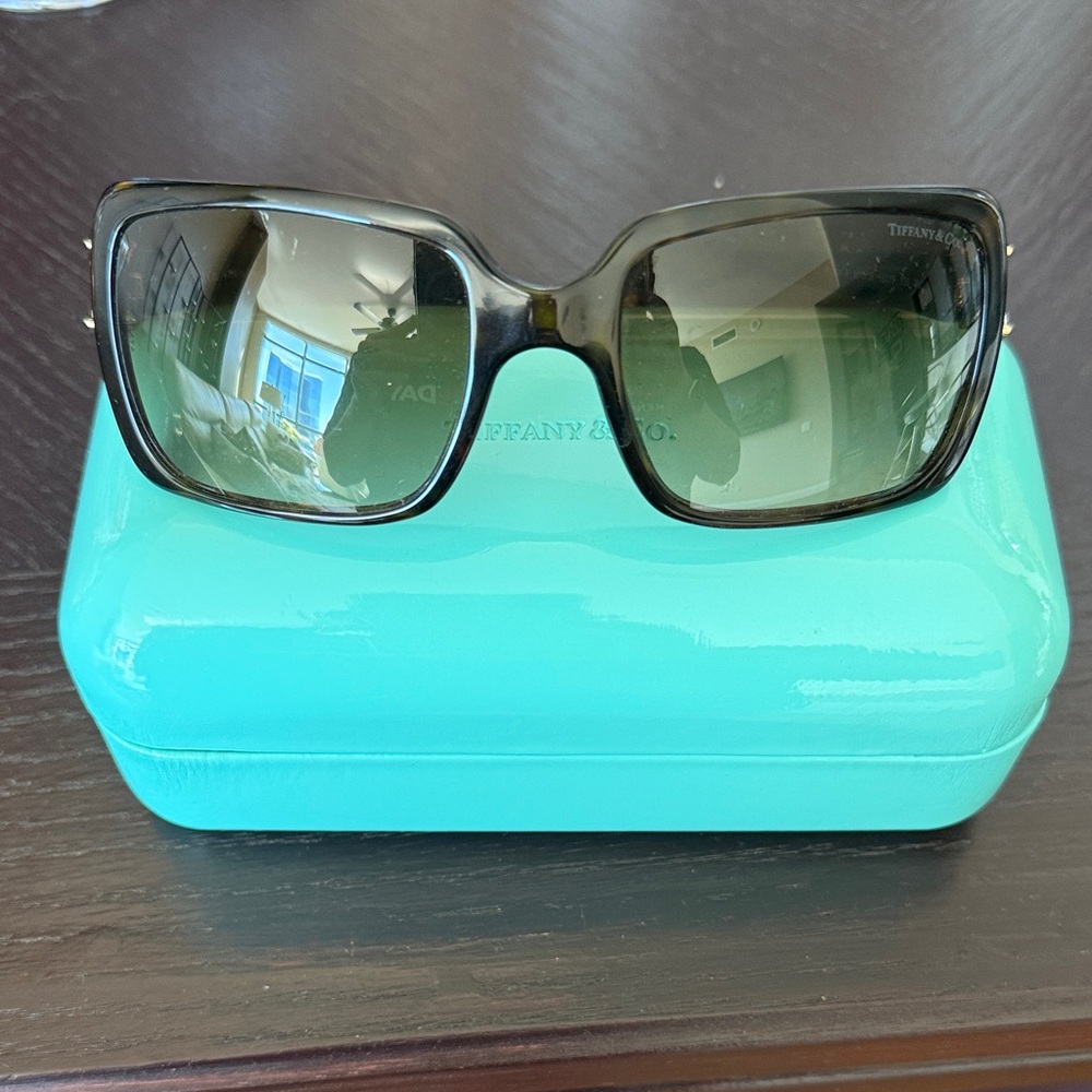 Tiffany & Co. brown Frame Sunglasses with Gradient Lenses